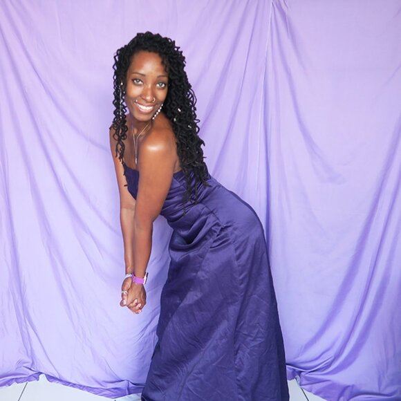 Urban Girl Nites strapless prom/evening dress 7/8 - Picture 10 of 10